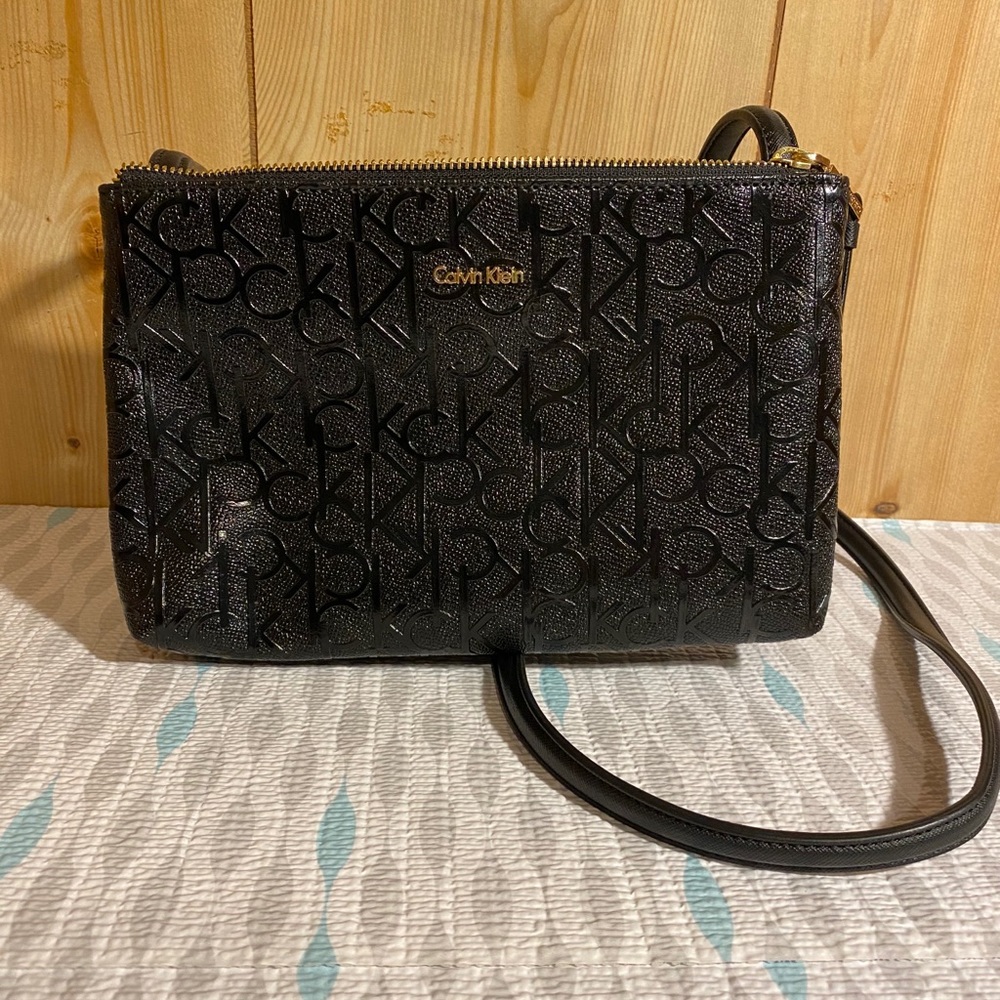 Calvin Klein Monogram Crossbody Bag / Purse NWOT